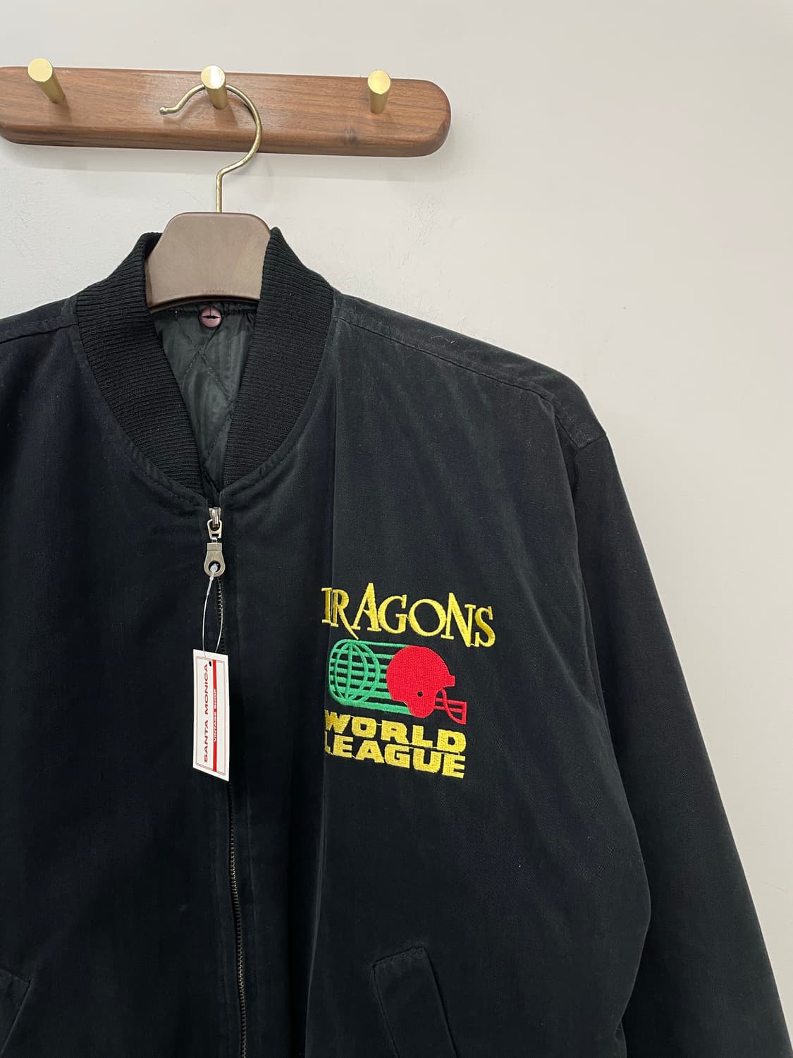 빈티지 블랙 봄버 자켓 H1099 상품이미지4