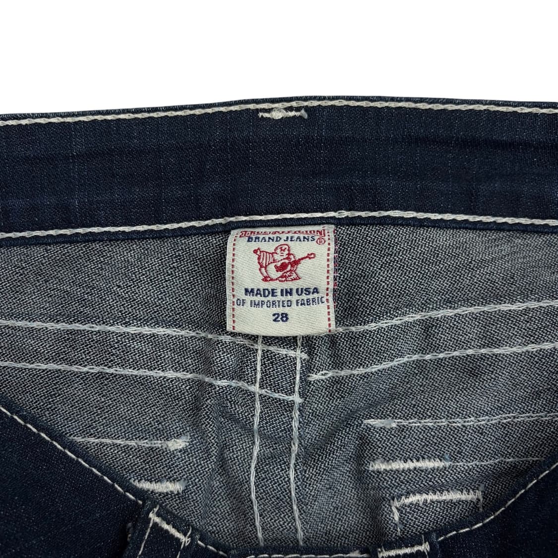 트루릴리젼 USA 여성 빌리 스판 데님 팬츠 (28) 실측 30-31인치 상품이미지4