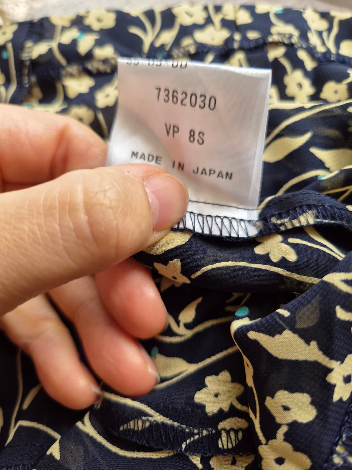 새상품)Addenda 일본 여성 플라워쉬폰블라우스 9R사이즈 상품이미지10