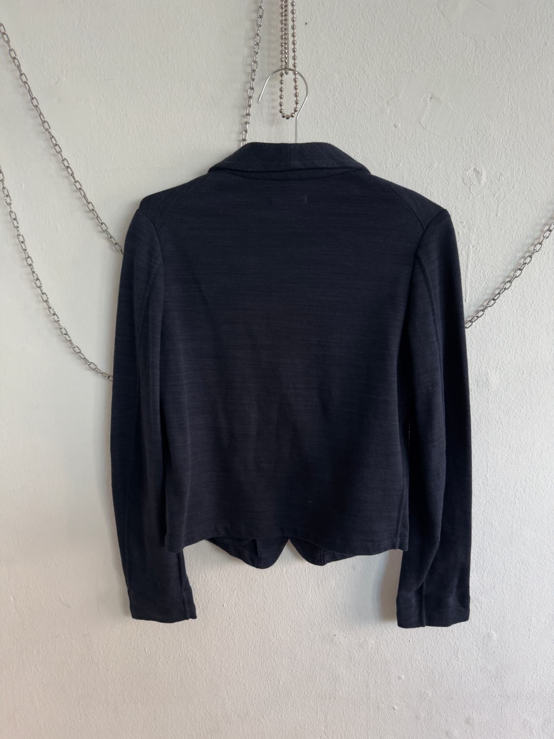 haversack 하버색 초기 코튼 네이비마린 가디건 상품이미지6