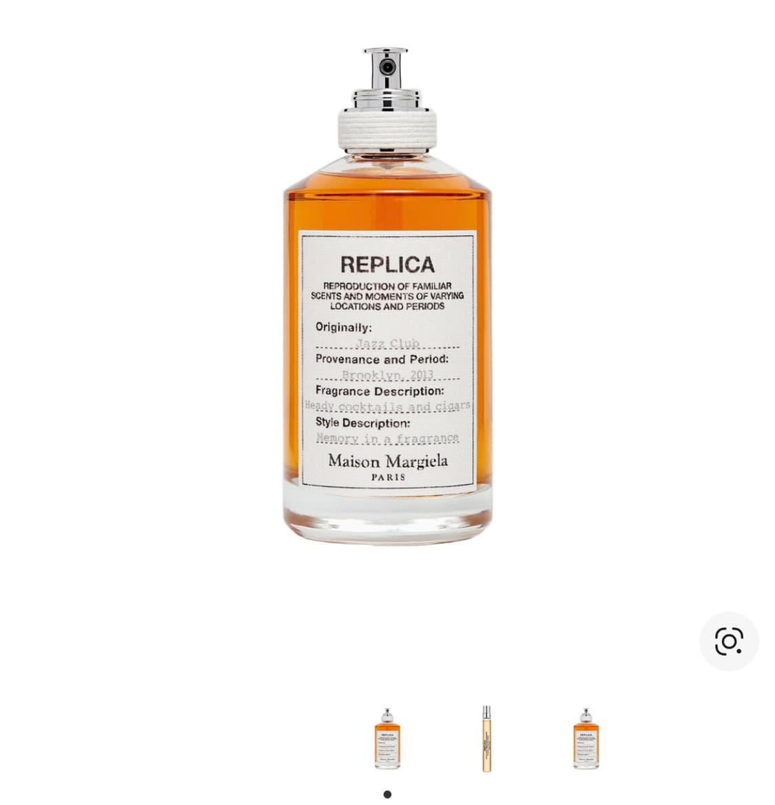 메종 마르지엘라 레플리카 재즈 클럽 오 드 뚜왈렛 30ml 상품이미지1