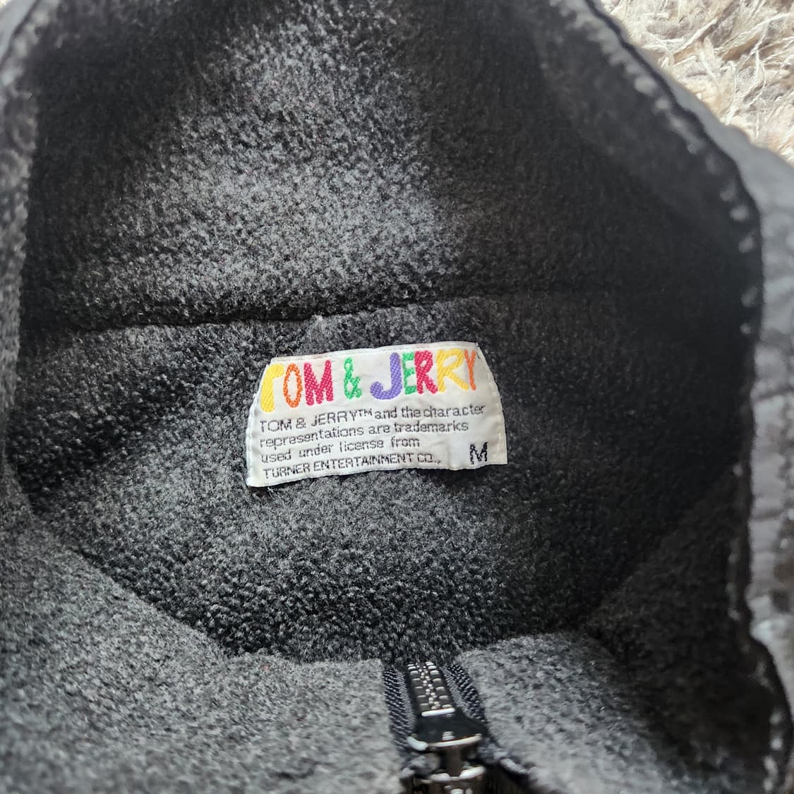 ✨ 톰과 제리 자수 바람막이 자켓 M — 빈티지 스트릿 감성 상품이미지4