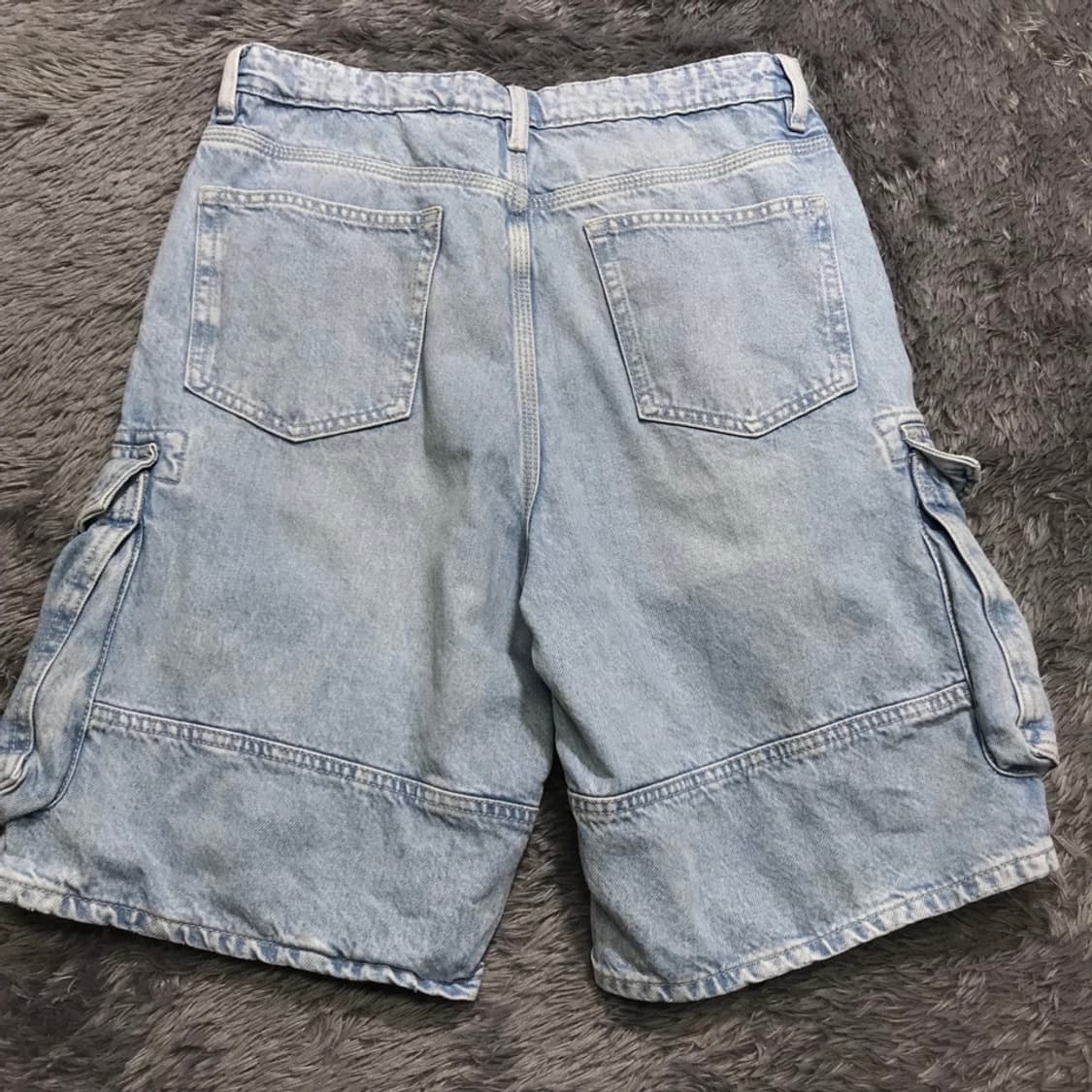 [[31] 자라(ZARA) 데님 카고 버뮤다 팬츠p189 상품이미지2
