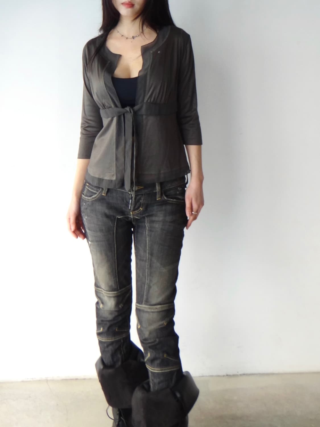 Strap feminine cardigan 상품이미지6