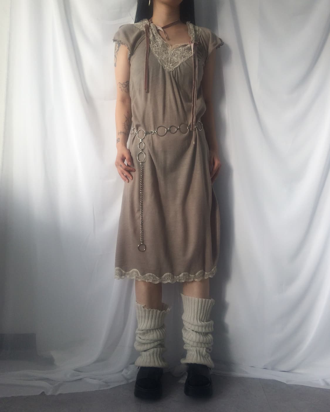 Tied point lace point onepiece 상품이미지1