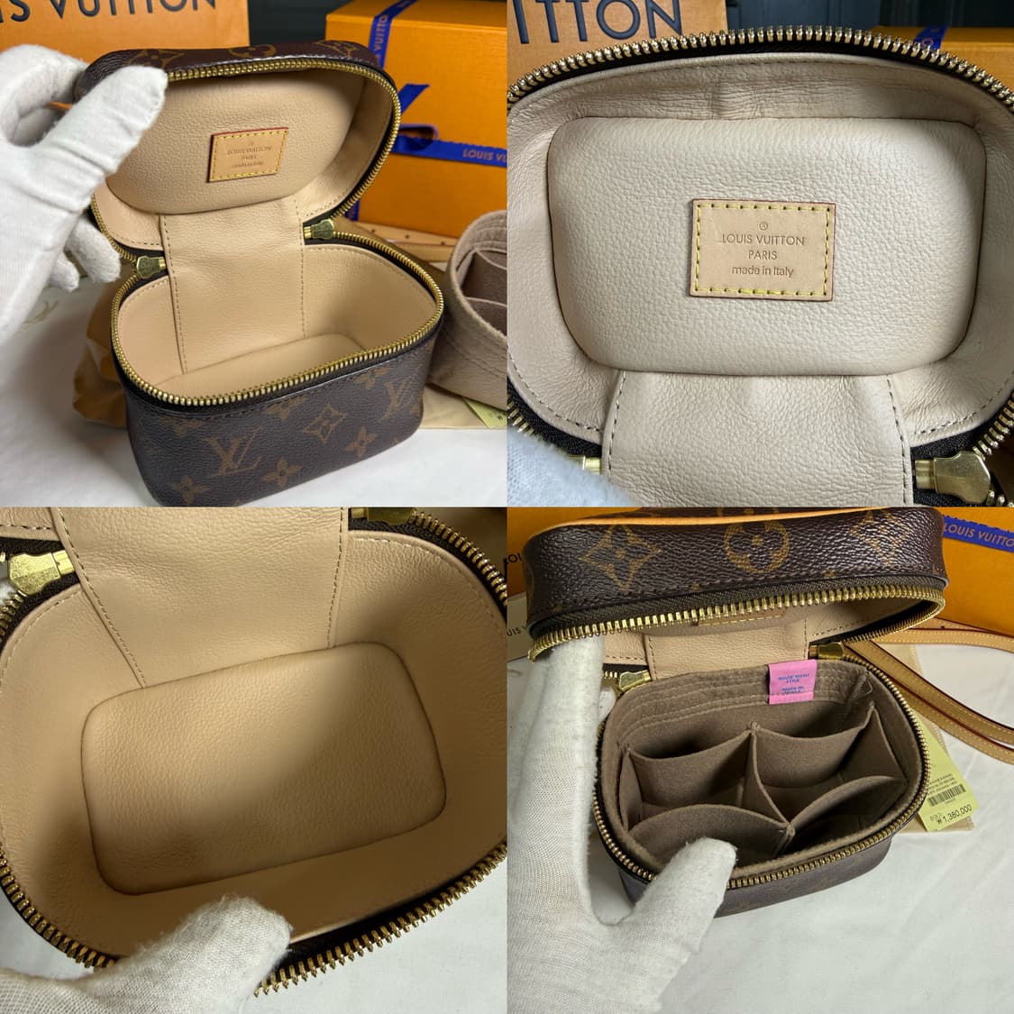 루이비통 니스 나노 메이크업 케이스 모노그램 토트백 상품이미지5