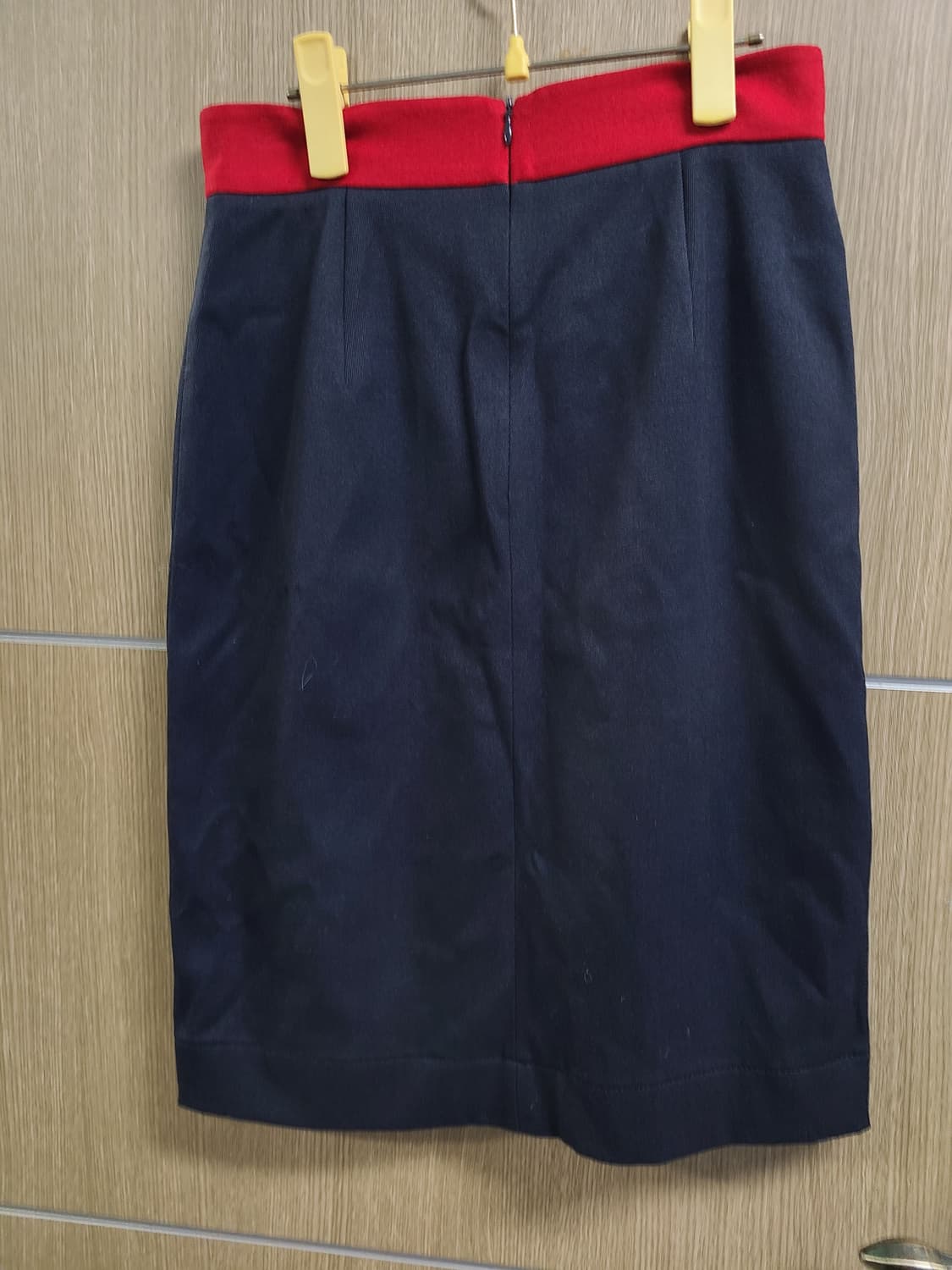 비비안웨스트우드 네이비 미디 스커트 상품이미지4