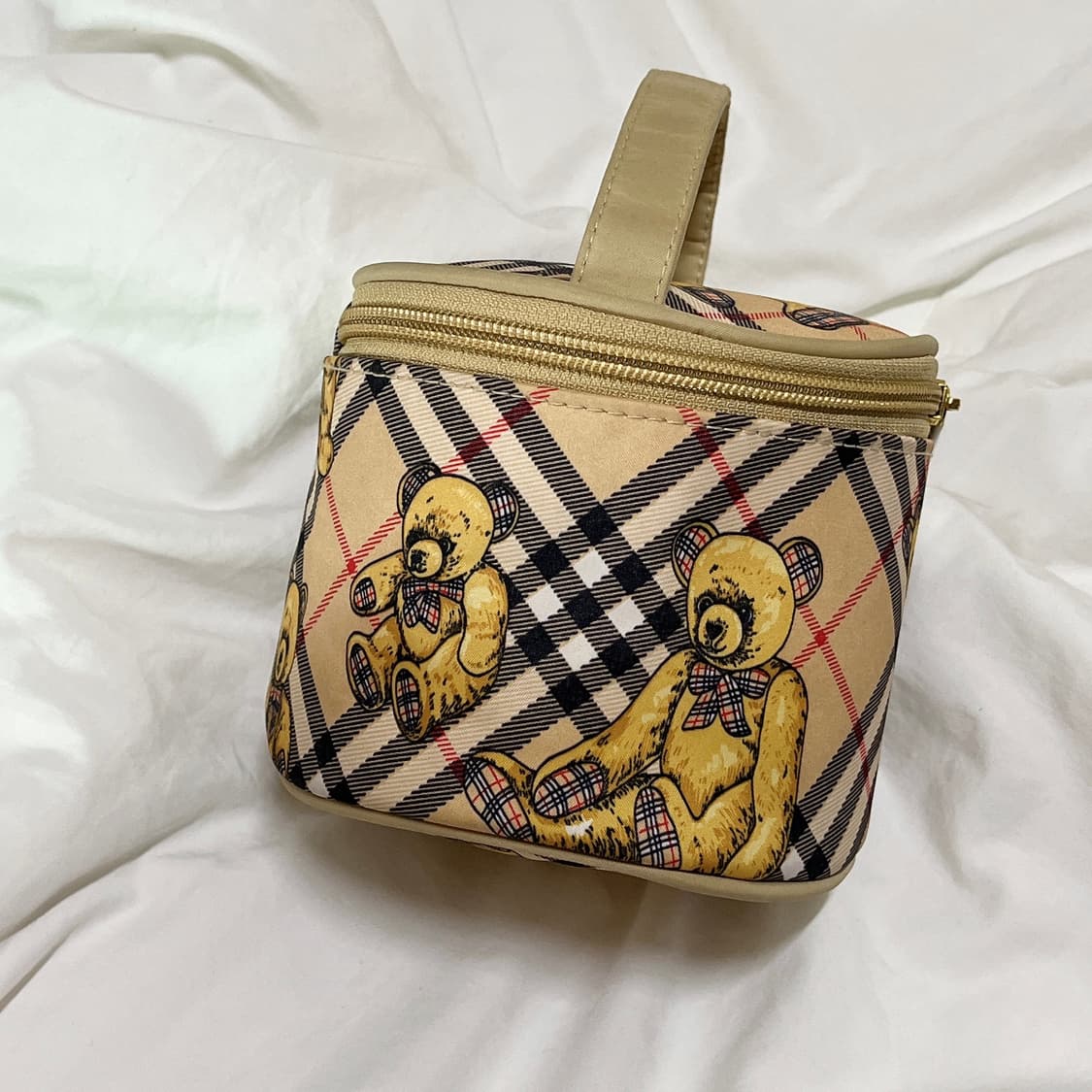 희귀빈티지 ) Burberry 버버리 테디베어 파우치백 상품이미지3