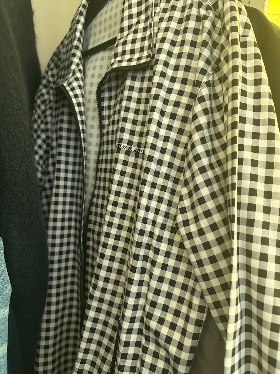 Ernset w baker 21ss zip blouson L 상품이미지3