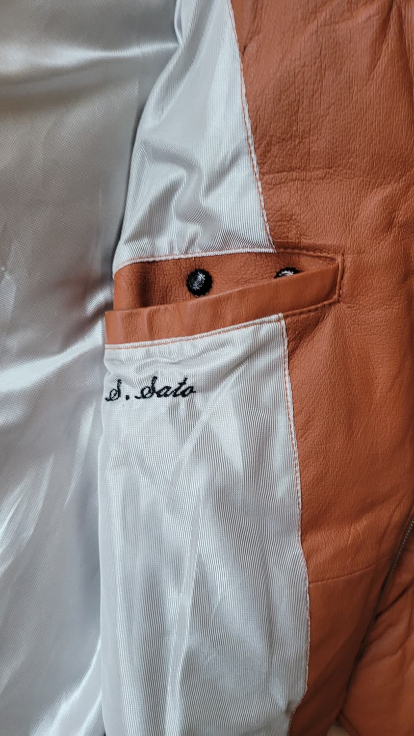 Suntory Boss 가죽다운파카 상품이미지8