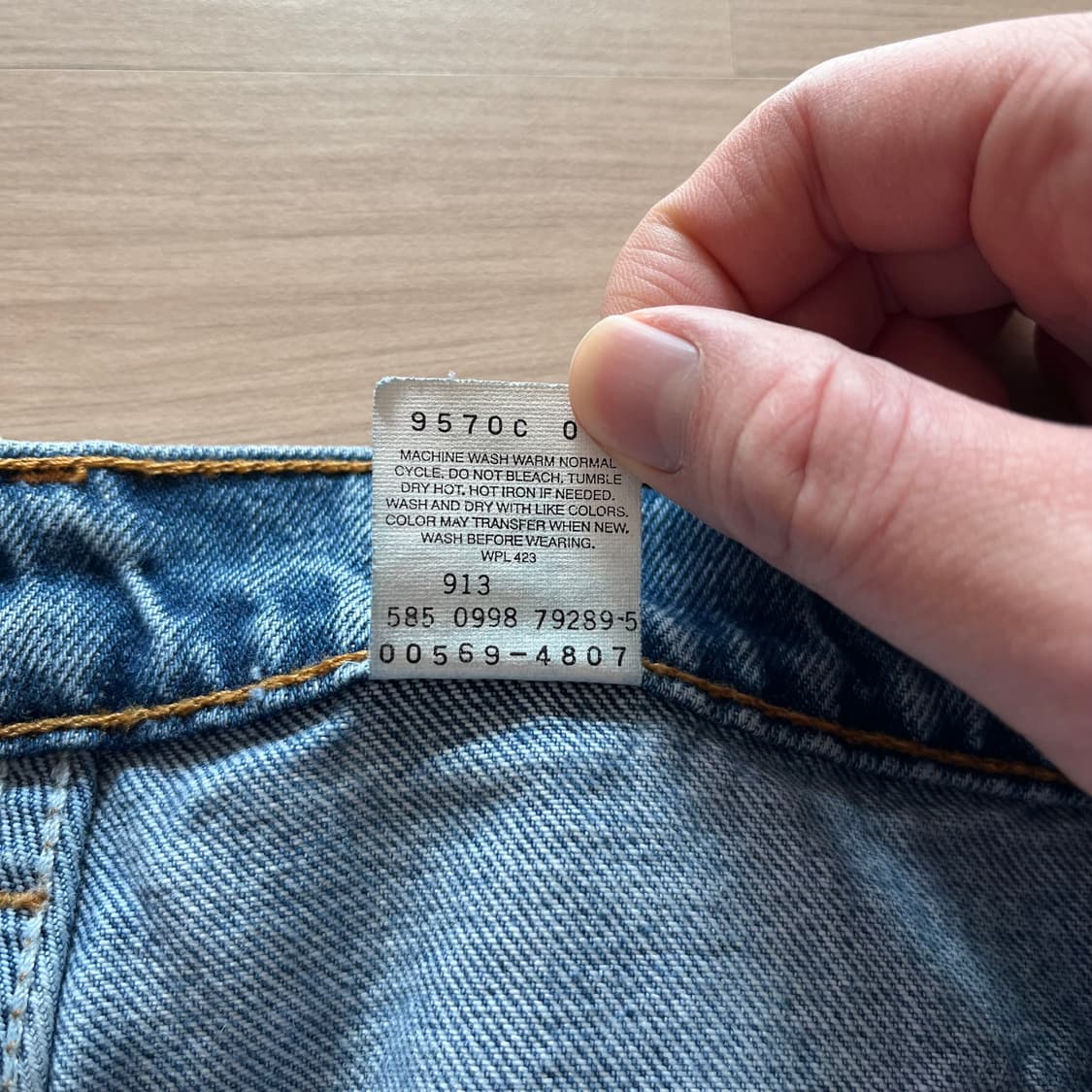 [33X34] 90s 빈티지 리바이스 569 상품이미지3