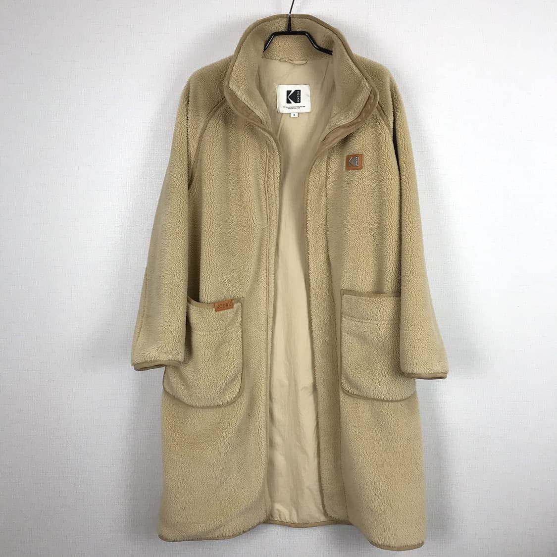 코닥어패럴 KODAK 롱플리스 후리스 자켓 여성S (90) 상품이미지2