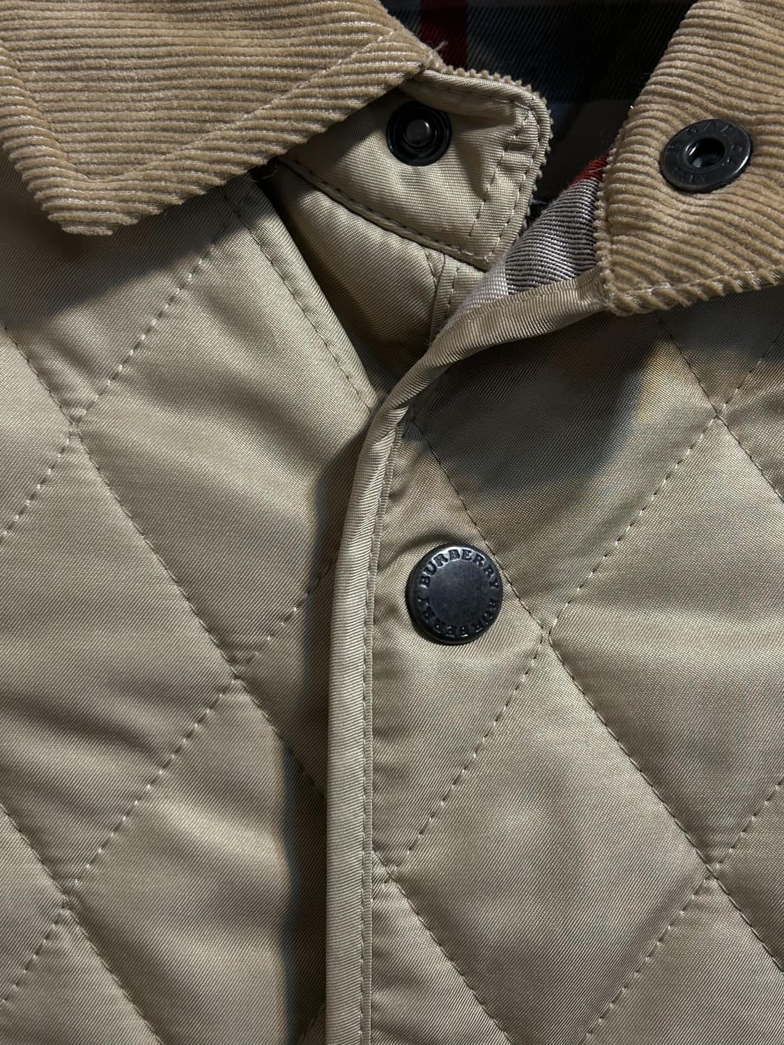 버버리 런던 키즈 퀼팅 자켓 상품이미지5