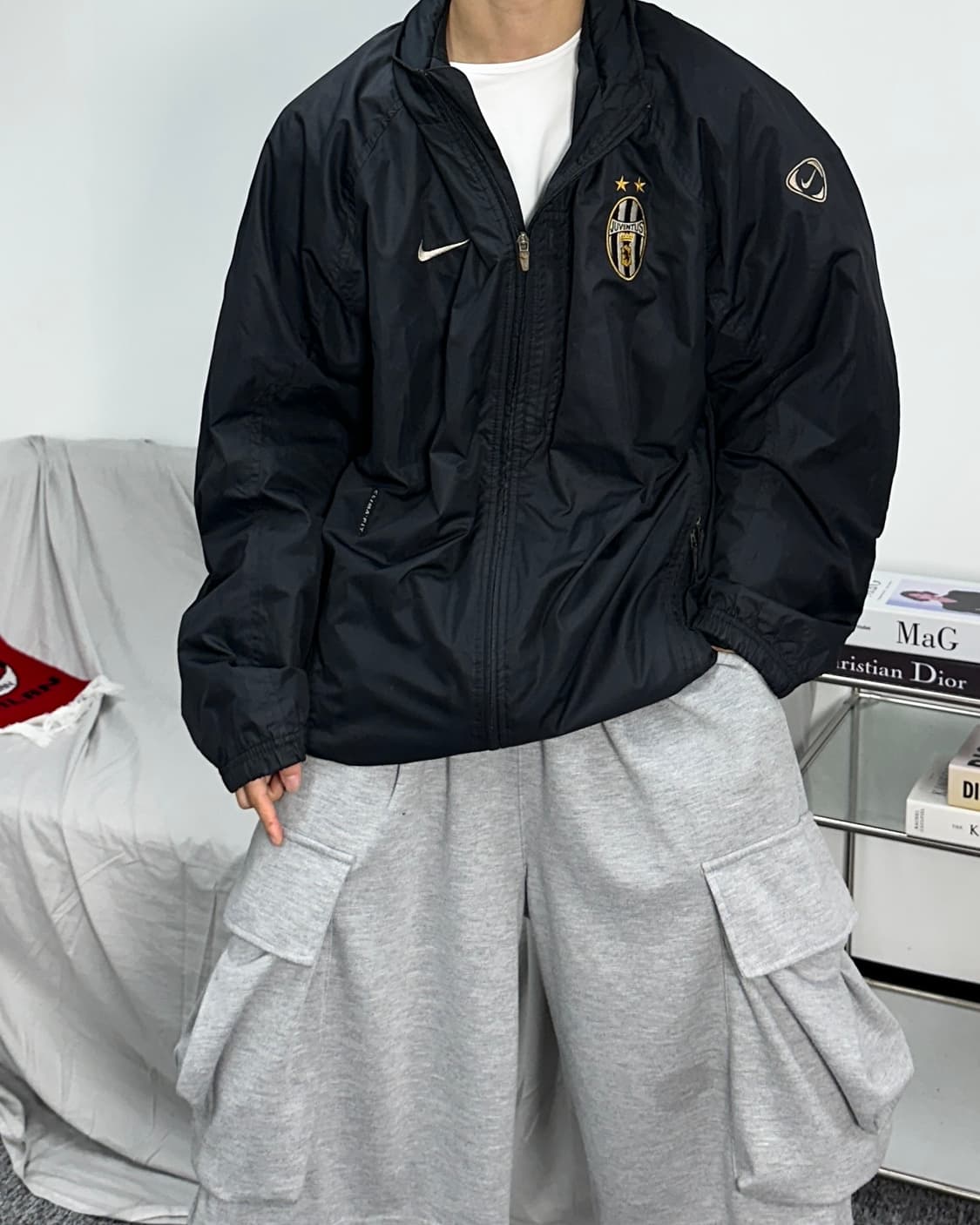 나이키 00s 유벤투스 바람막이 XL 상품이미지2