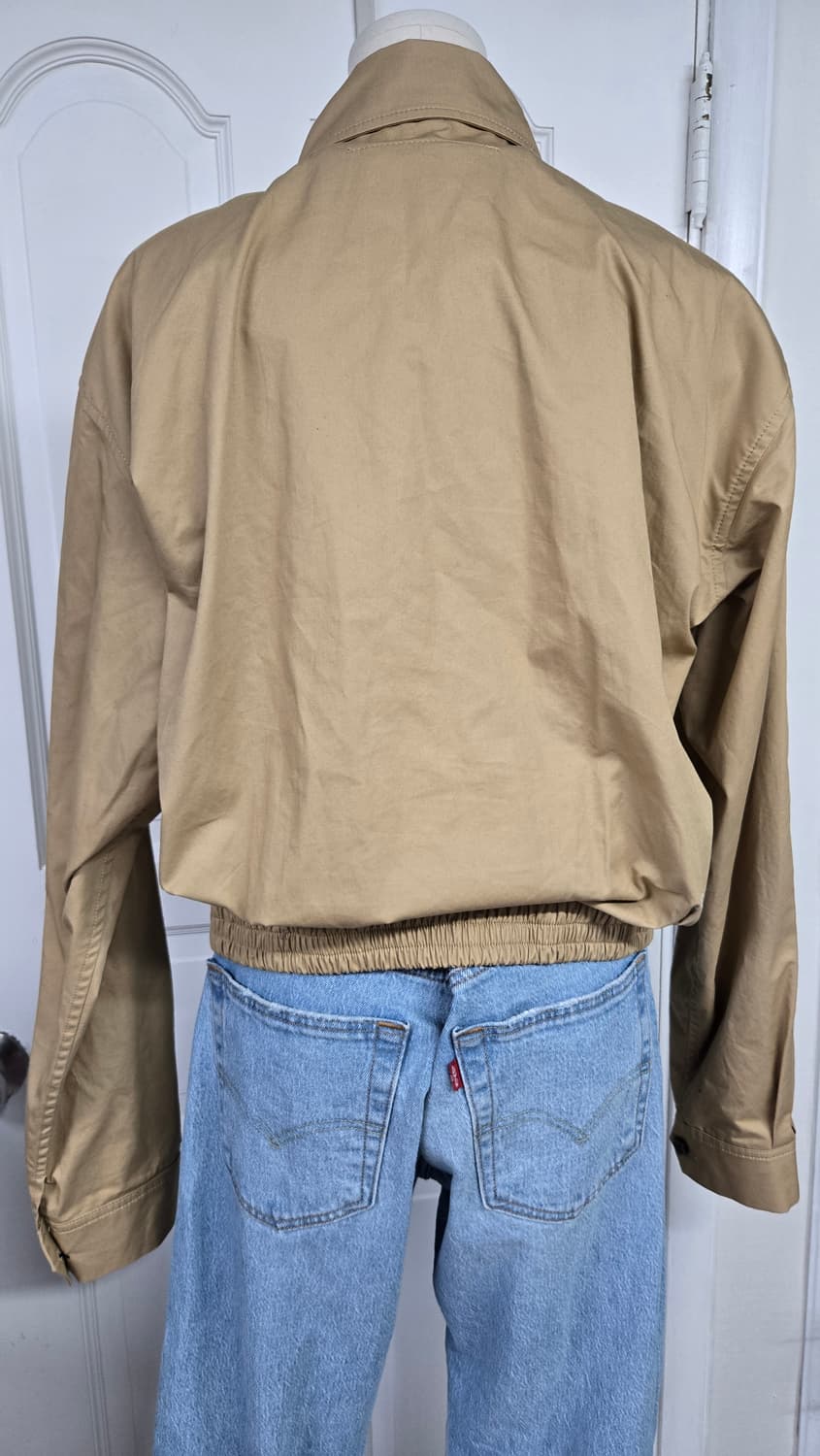 푸시버튼 베이지자켓 상품이미지4