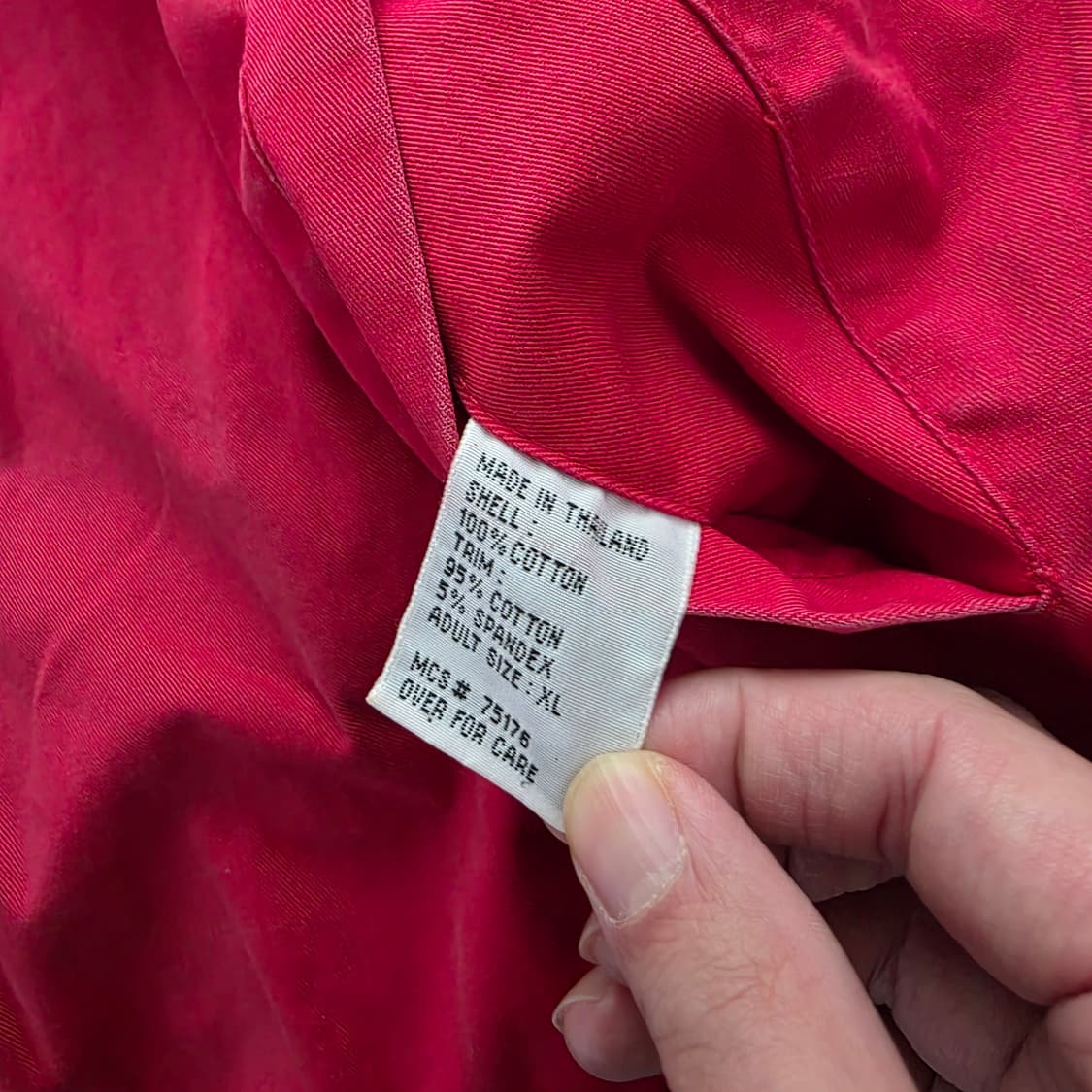 [XL] 90s 빈티지 말보로 리버시블 봄버 자켓 블랙/레드 스테인 상품이미지9