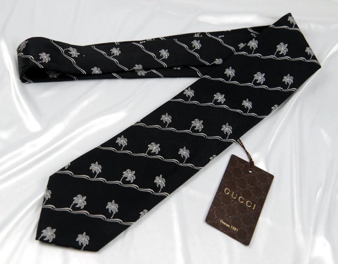 구찌 8.2cm 미사용 S등급 남자 명품넥타이 상품이미지2