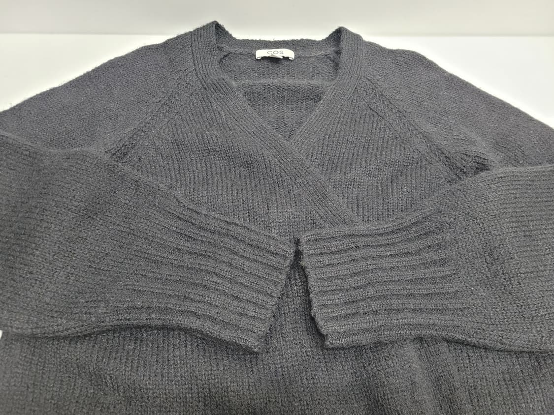 COS 코스 알파카 울 오픈 가디건 / 여 S 블랙

 상품이미지3