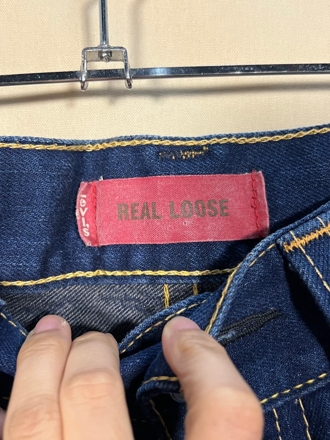 리바이스 타입1 리얼루즈 부츠컷 데님 처분  상품이미지3