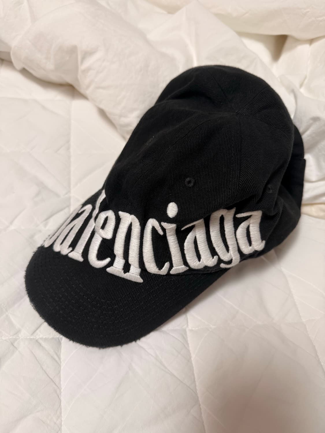 발렌시아가 다이애그널 로고 캡 L 상품이미지2