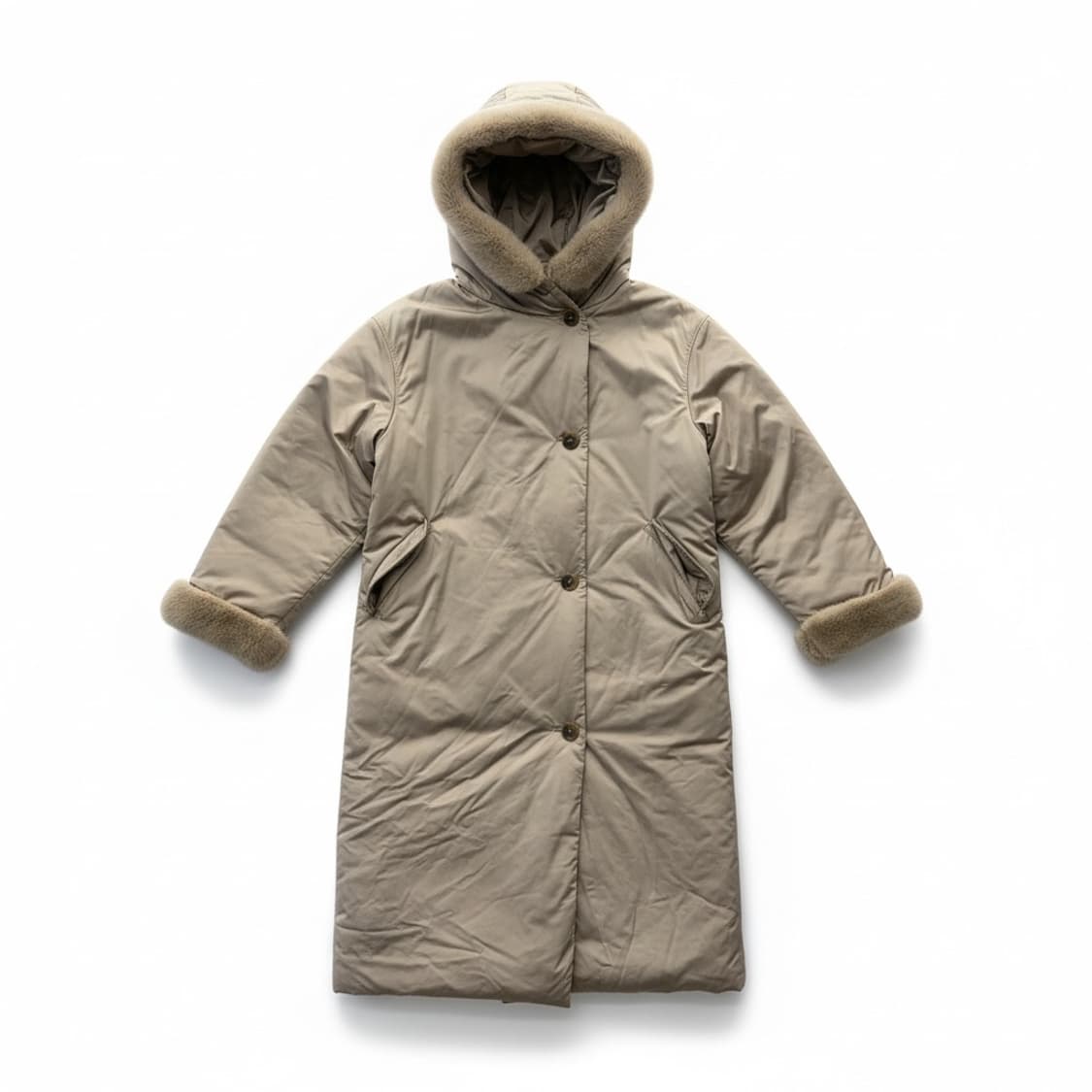 시스템 SYSTEM 구스다운 패딩 코트 상품이미지1