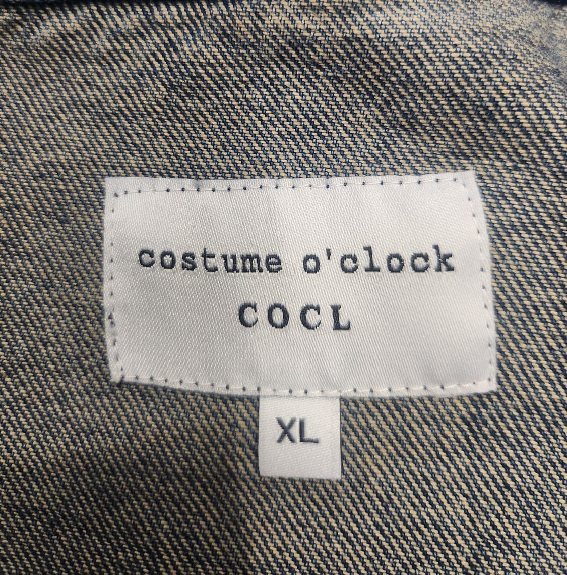 커스텀  어클락 데님 오버핏 트러커 자켓 XL 상품이미지4