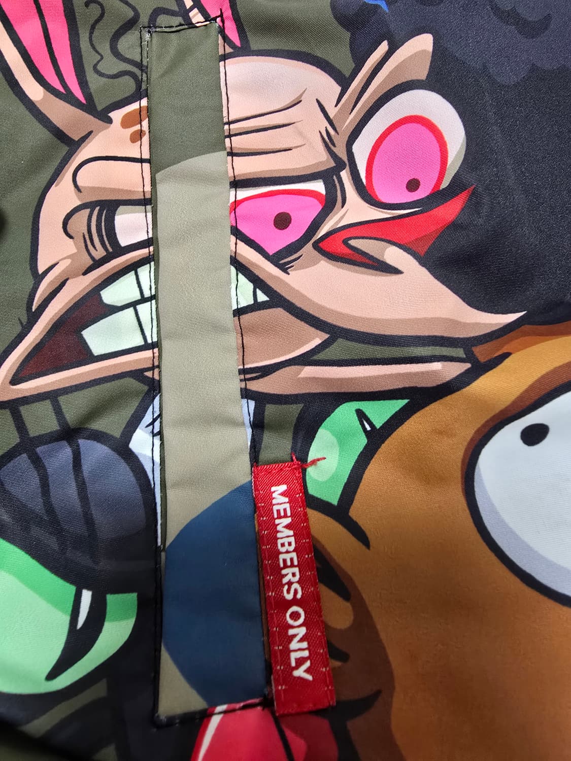 멤버스온리 니켈로돈 콜라보 바람막이 상품이미지2