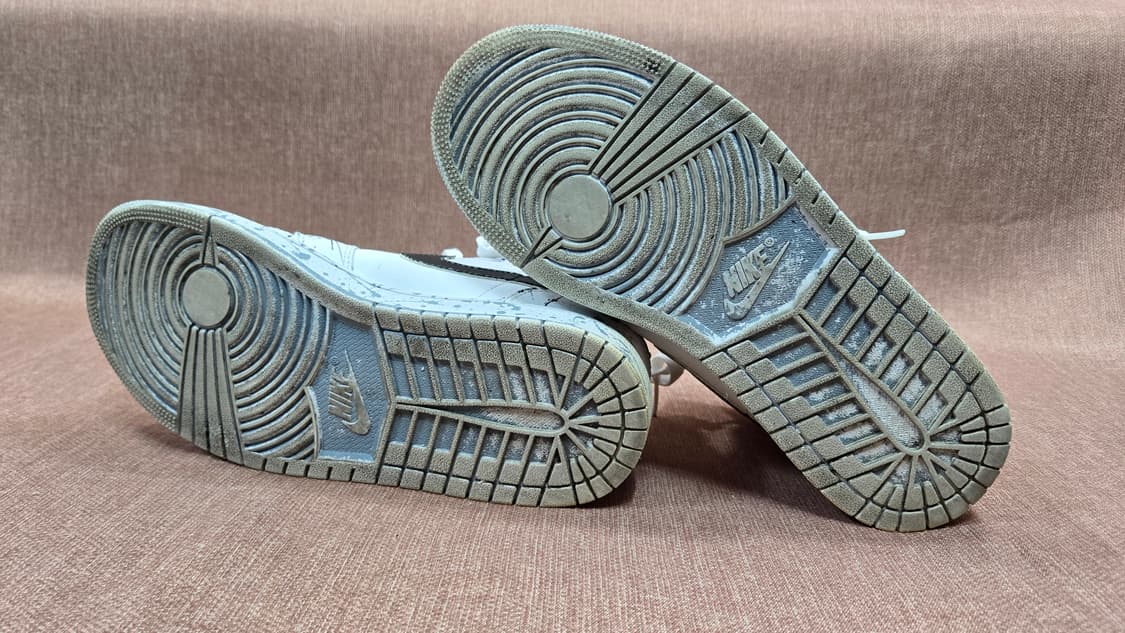 나이키 270mm- 조던1미드 트리플 화이트 커스텀   상품이미지6