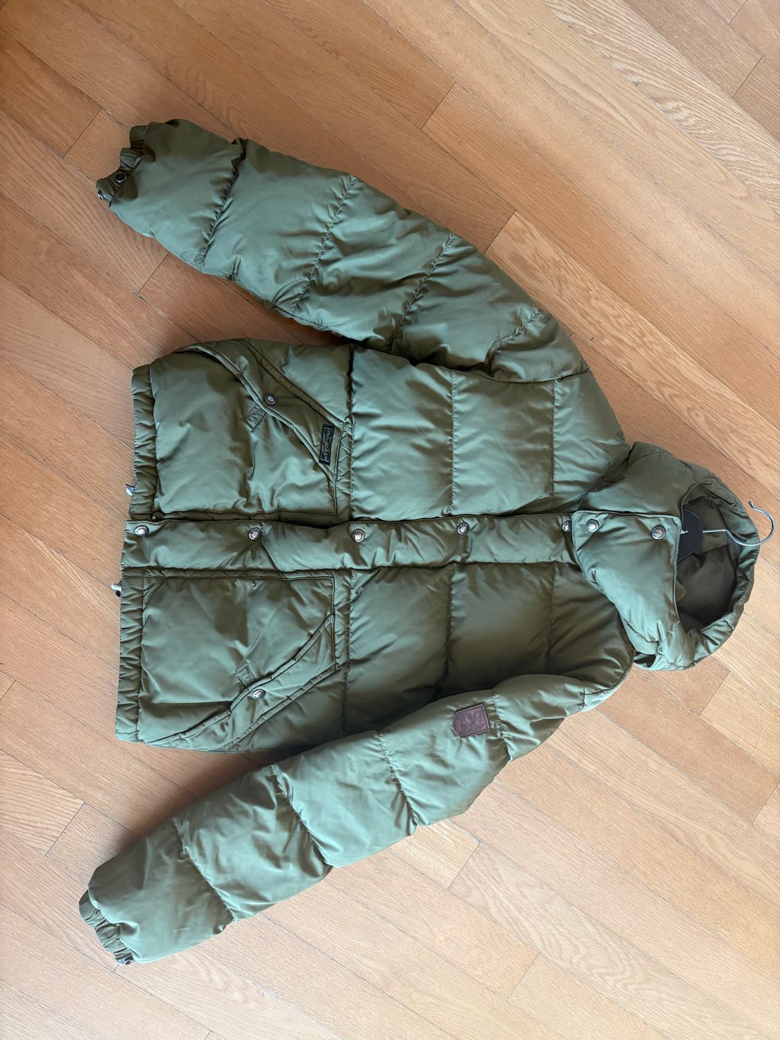 폴로 패딩 카키 상품이미지1