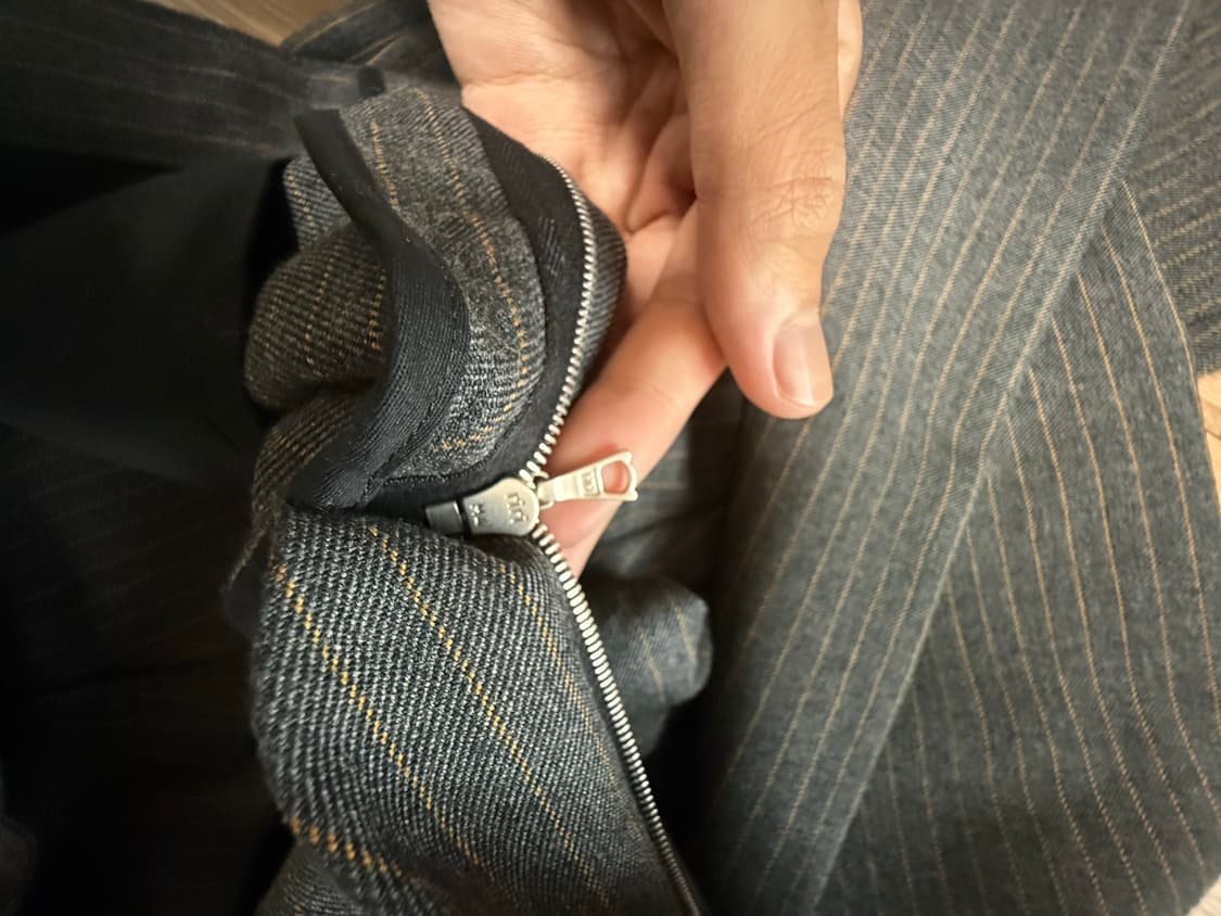 Dries Van Noten 스트라이프 울팬츠 상품이미지4