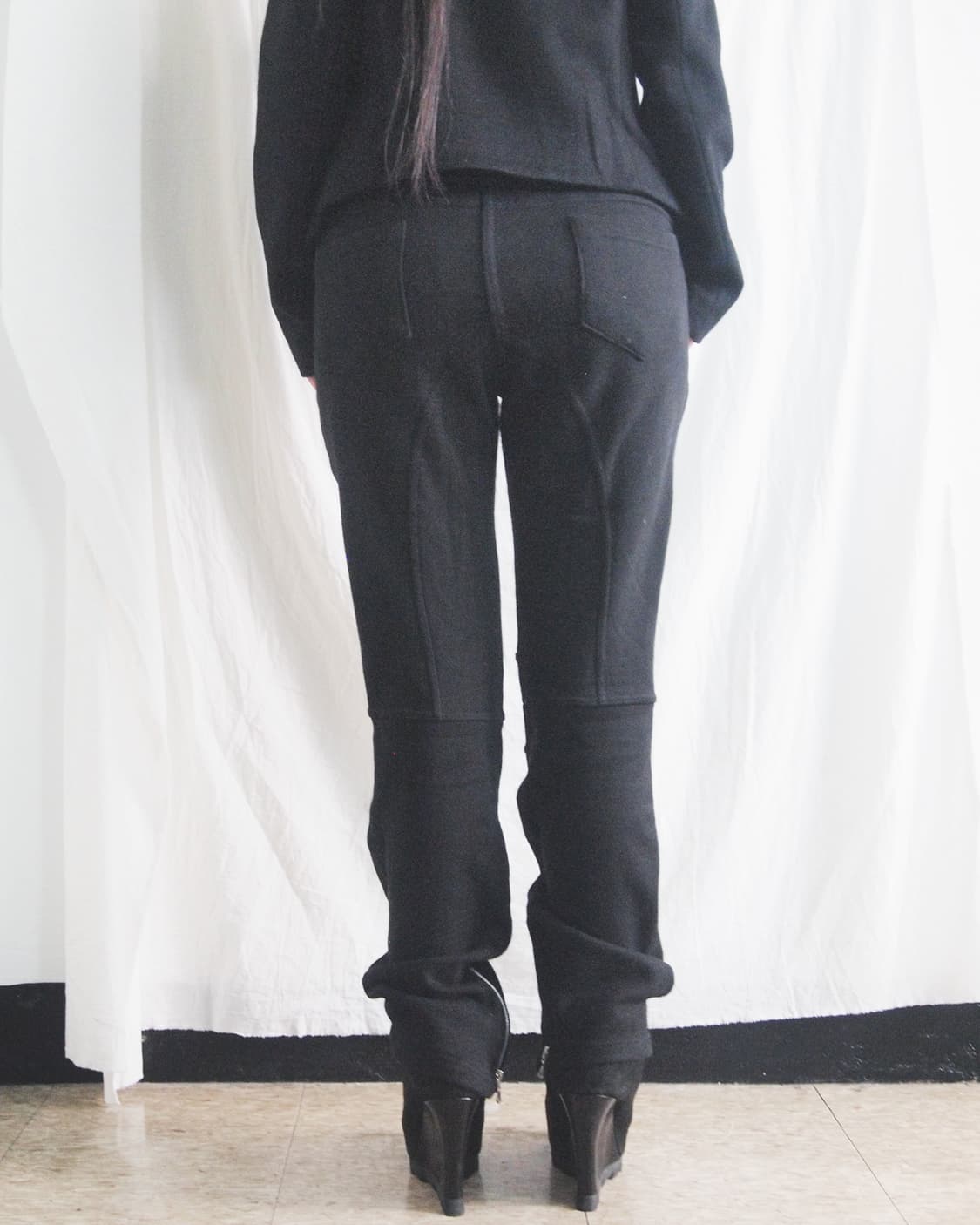 발망 JPN 세미 와이드핏 바이커 스웨트팬츠 상품이미지4