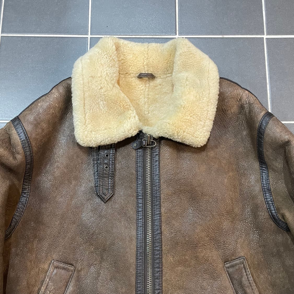 B-3 Leather jacket 상품이미지3