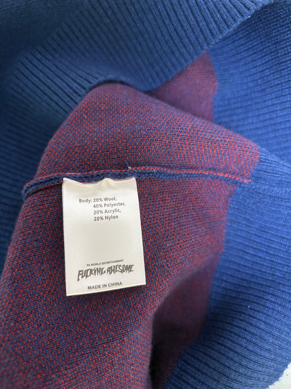 Fucking awesome 퍼킹어썸 니트 xl 상품이미지8