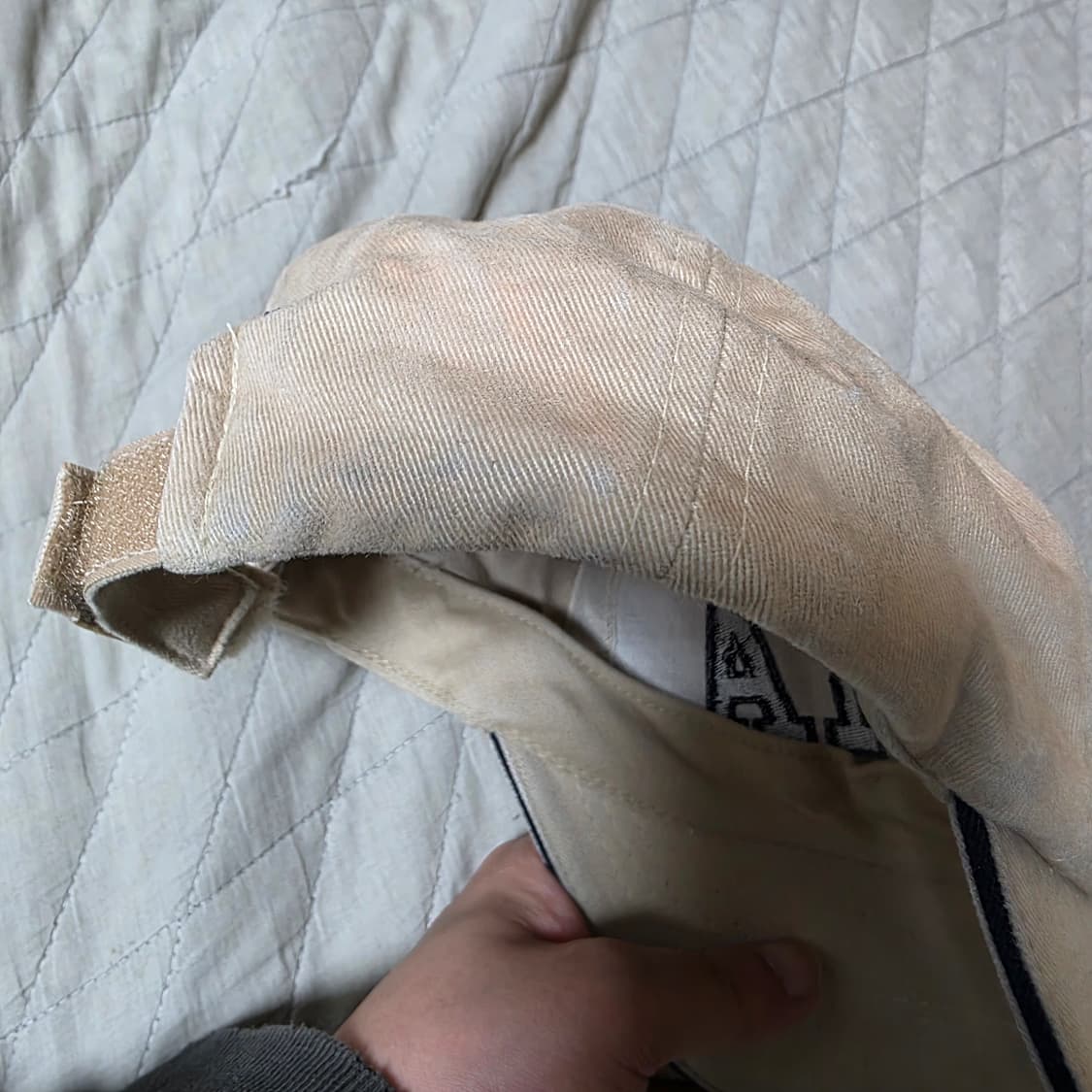 [OS] 빈티지 NRA 로고 6패널 볼캡 베이지 상품이미지5