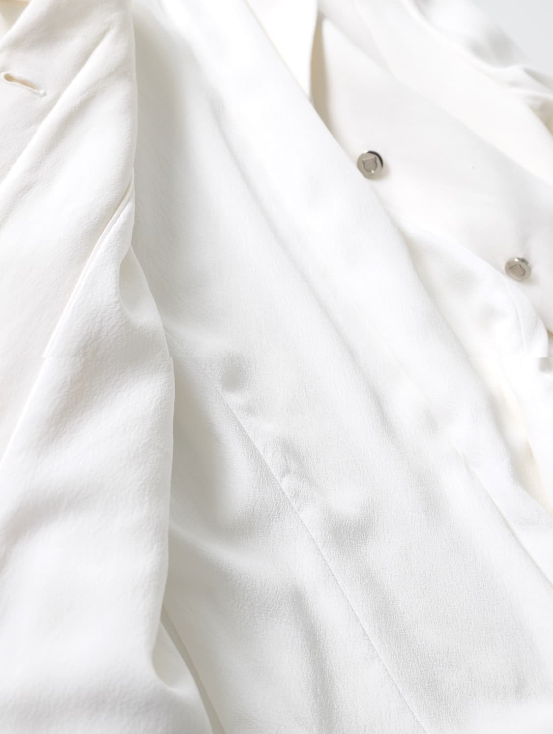 Ferragamo White Hidden-Button Blazer 상품이미지6