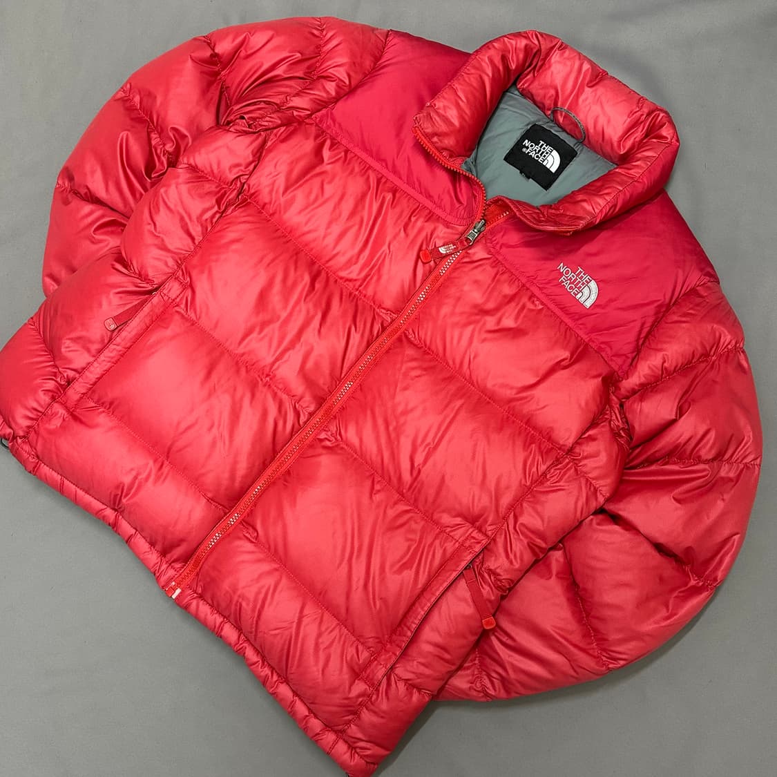 노스페이스 구스다운 눕시 700 레드 패딩 95 상품이미지3
