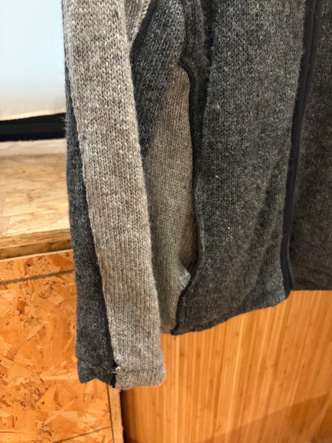 ARAN SWEATER MARKET WOOL ZIP UP 상품이미지3