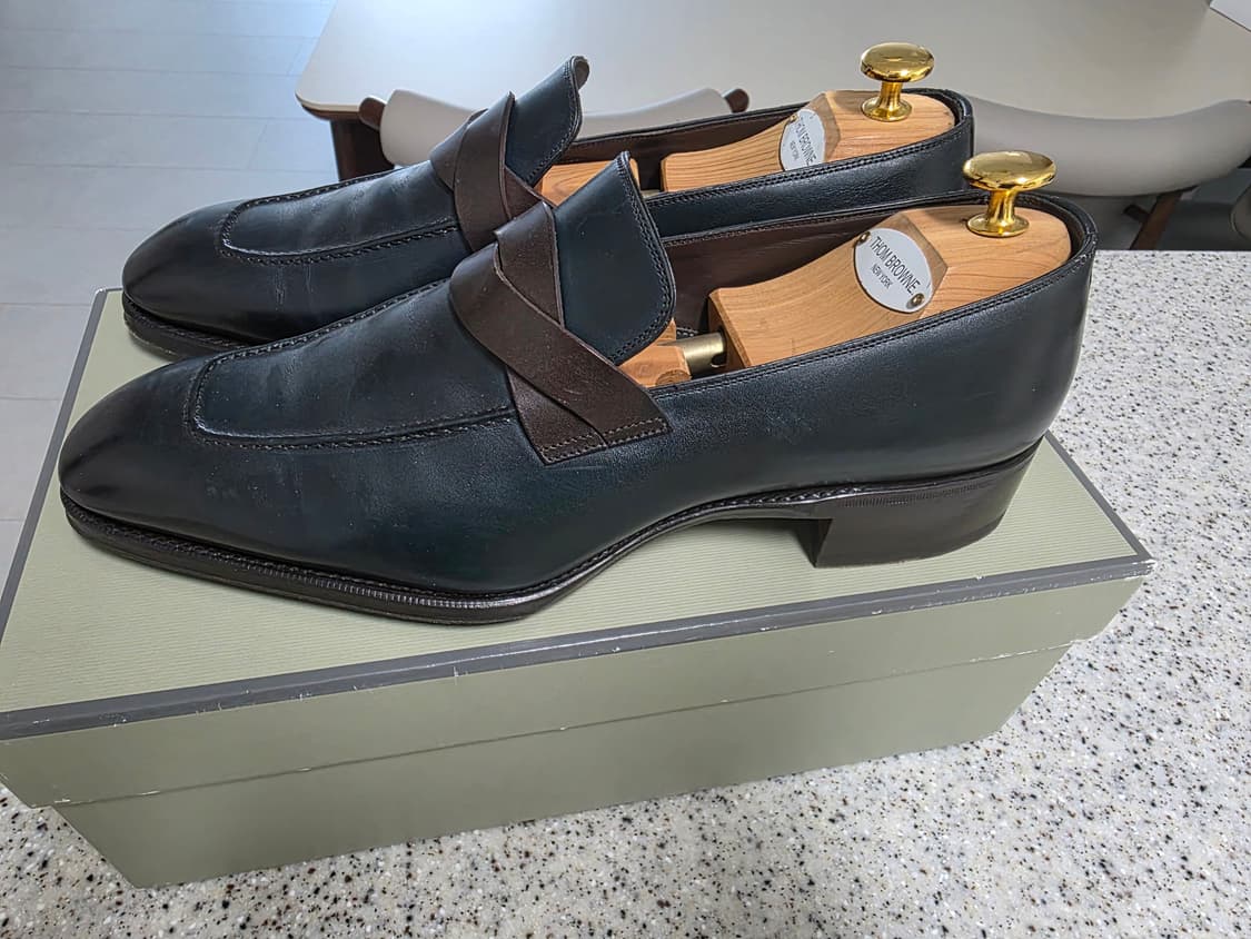 톰포드 엘칸 트위스트 로퍼 10사이즈 판매합니다. 상품이미지2