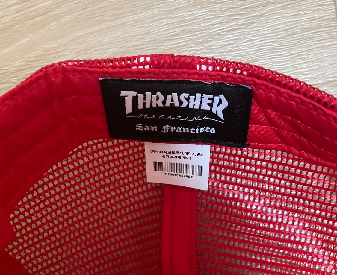 트레셔 Thrasher 트러커 메쉬 캡 상품이미지3