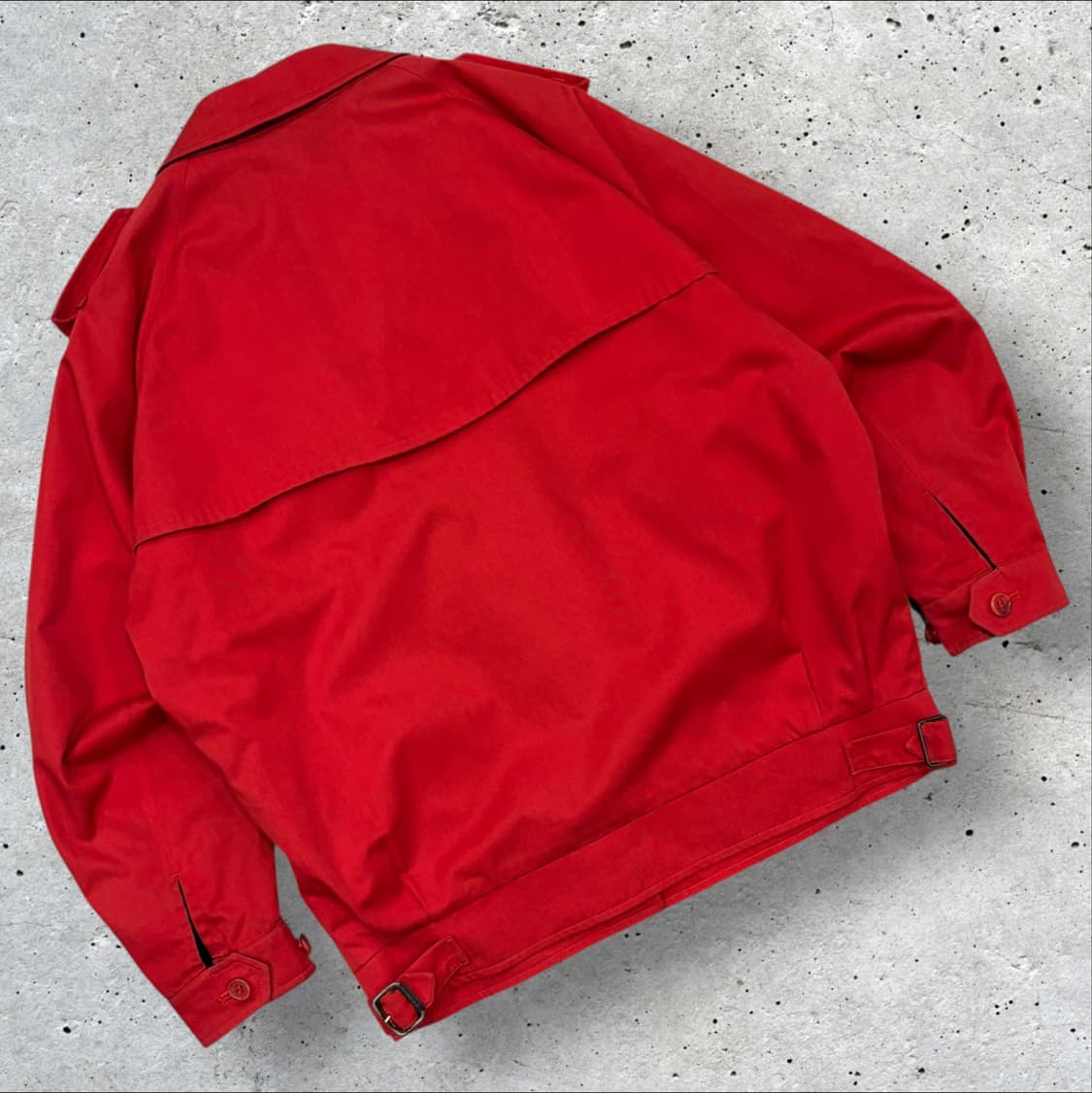 버버리 레드 Harrington 해링턴 자켓 C645 상품이미지2