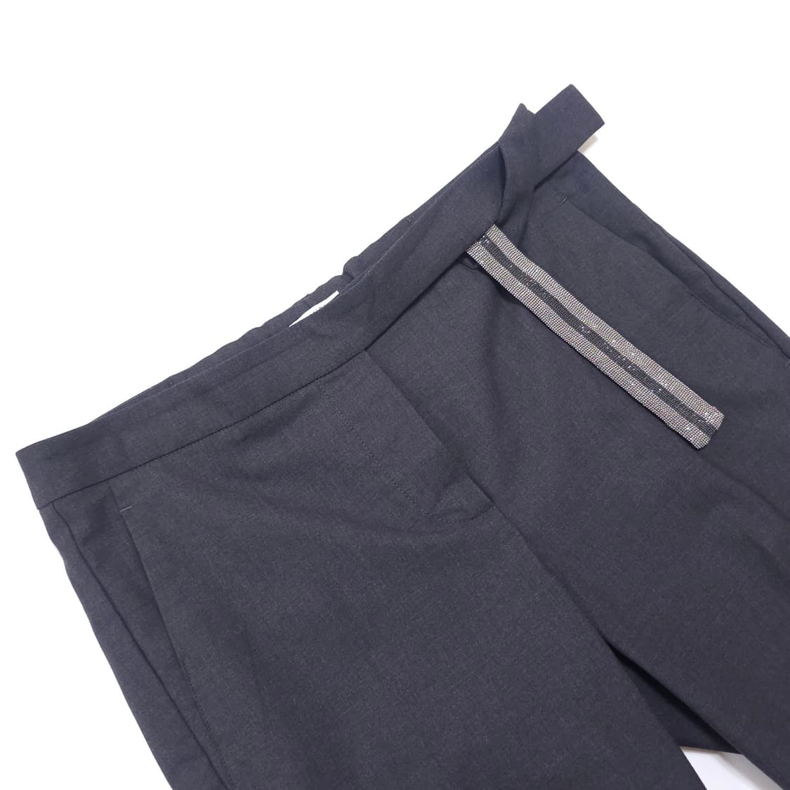 브루넬로쿠치넬리 벨티드 울 슬랙스 상품이미지2