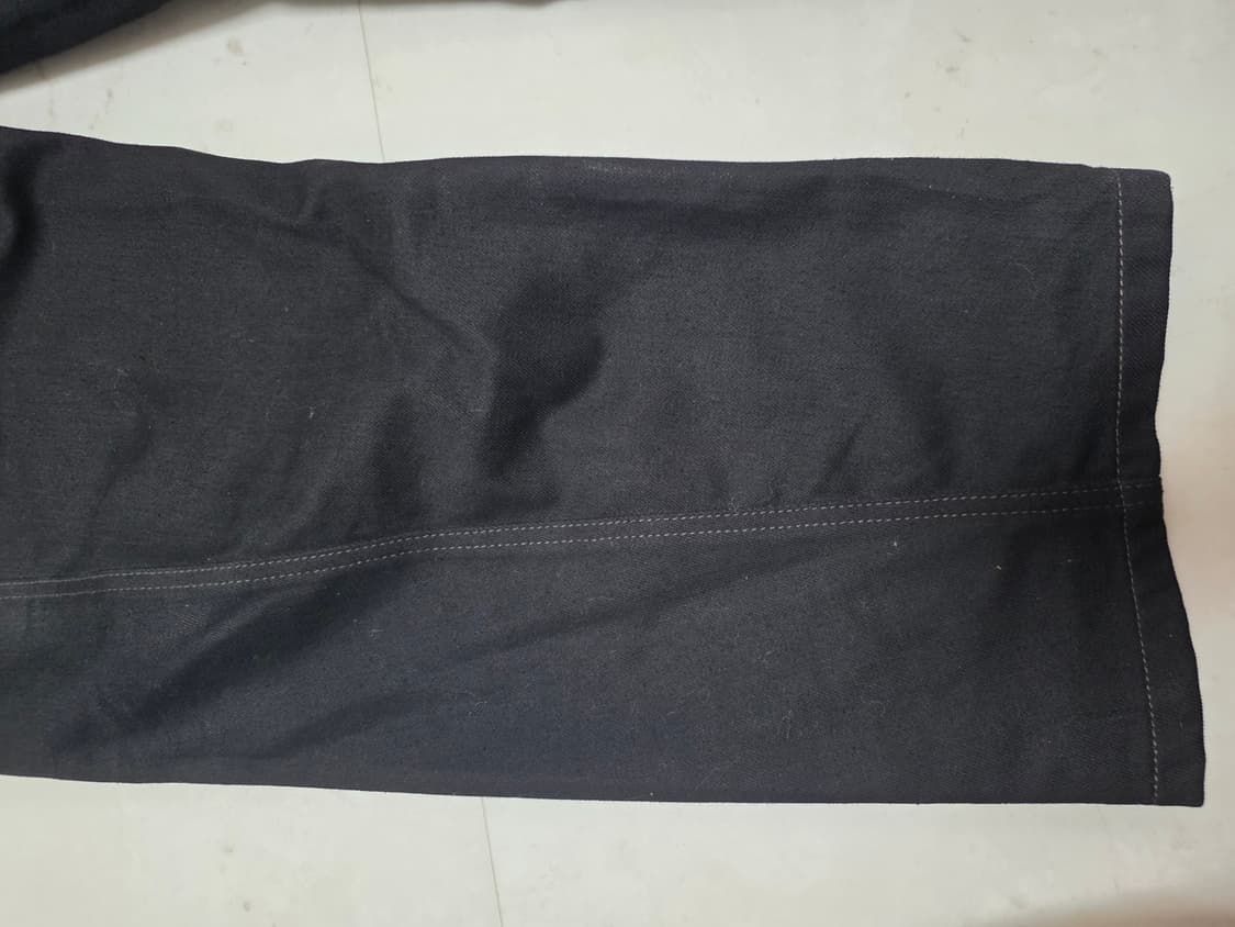 르메르 트위스티드 벨티드 헤비 데님 블랙 M 상품이미지4