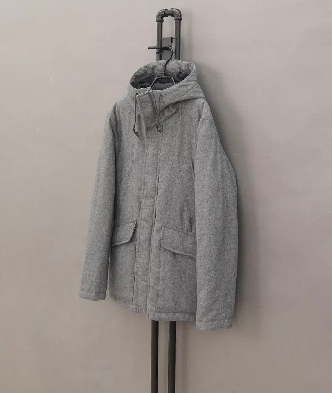 GLOBALWORK 울블렌드 웰론 후드파카  상품이미지1