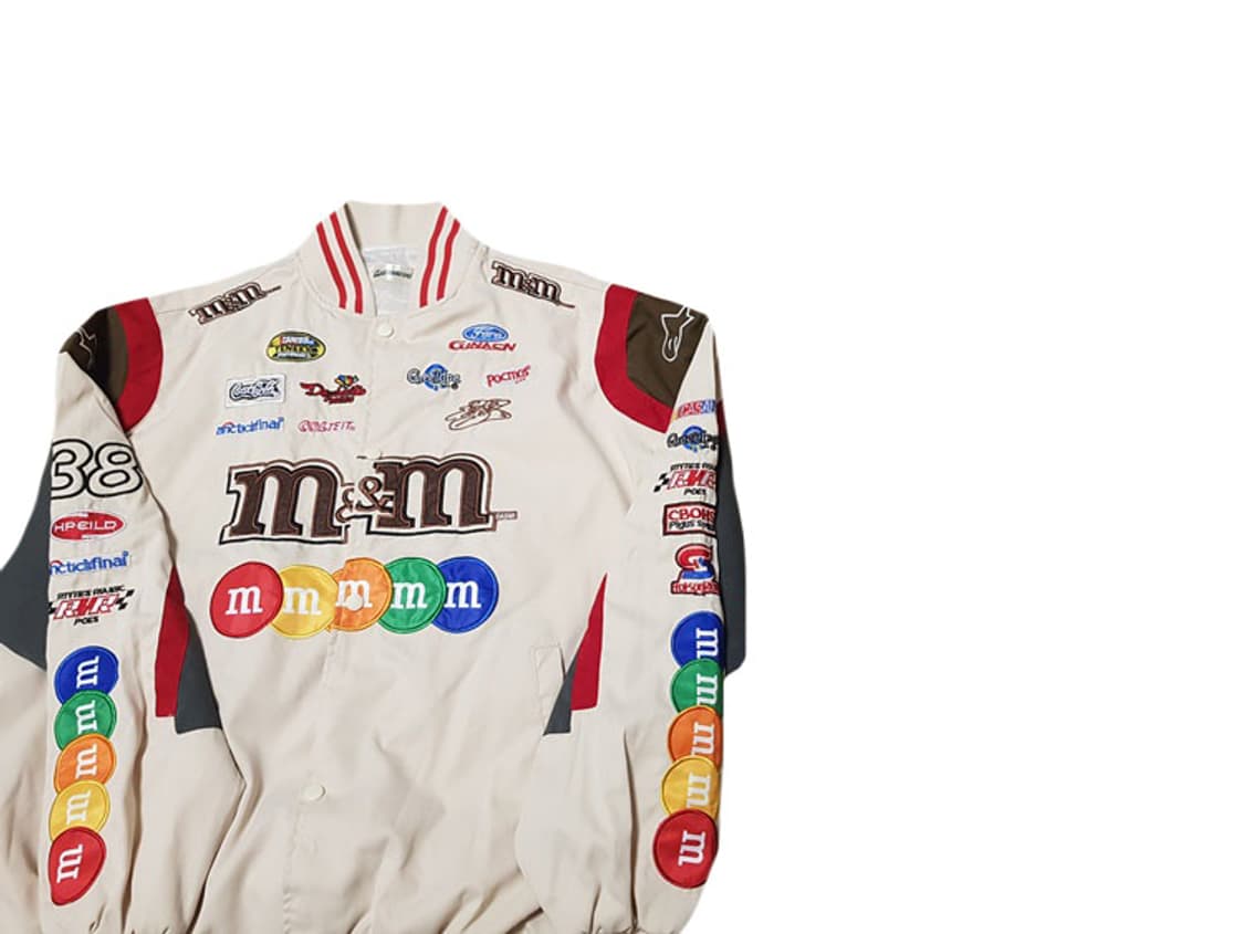 올드스쿨 빈티지 M&M 레이싱 자켓 상품이미지2