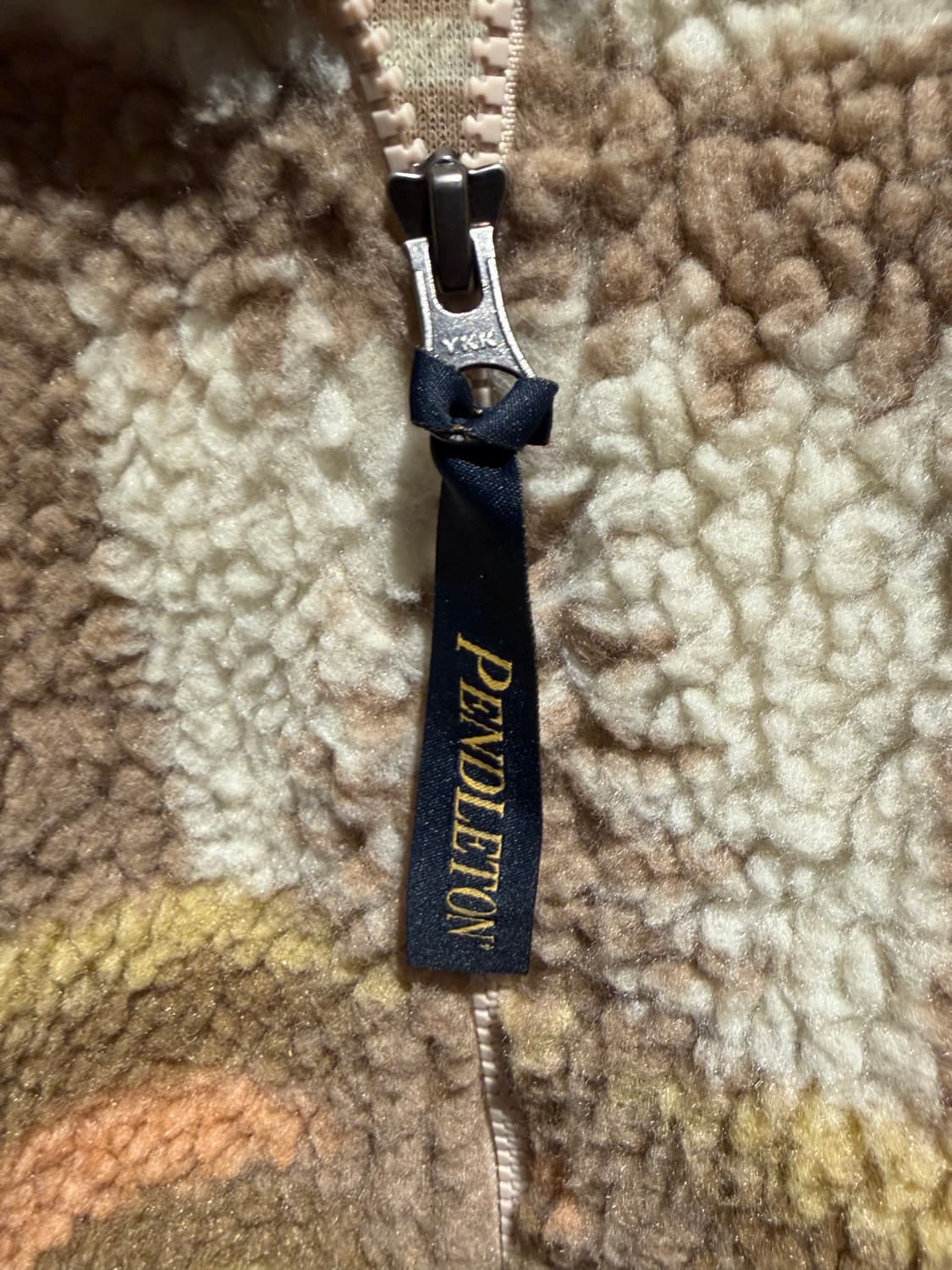 Pendleton boa fleece jacket / 팬들턴 보아 후리스 상품이미지4