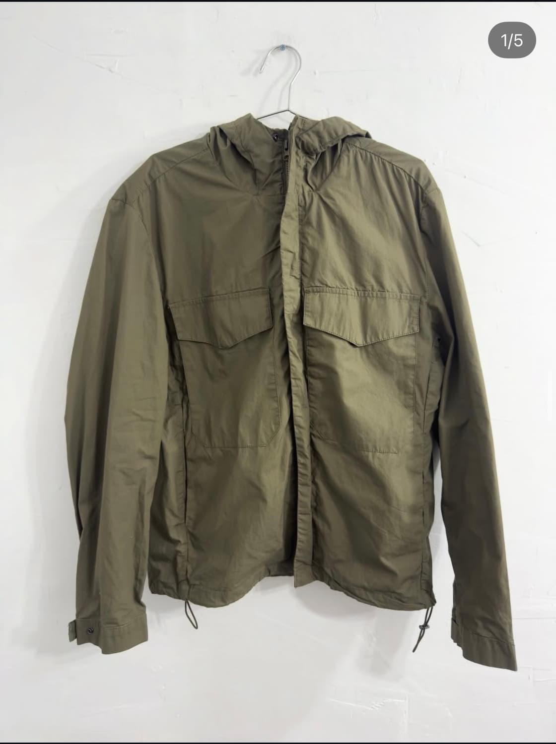 zara man khkai pocket hood jacket 상품이미지1