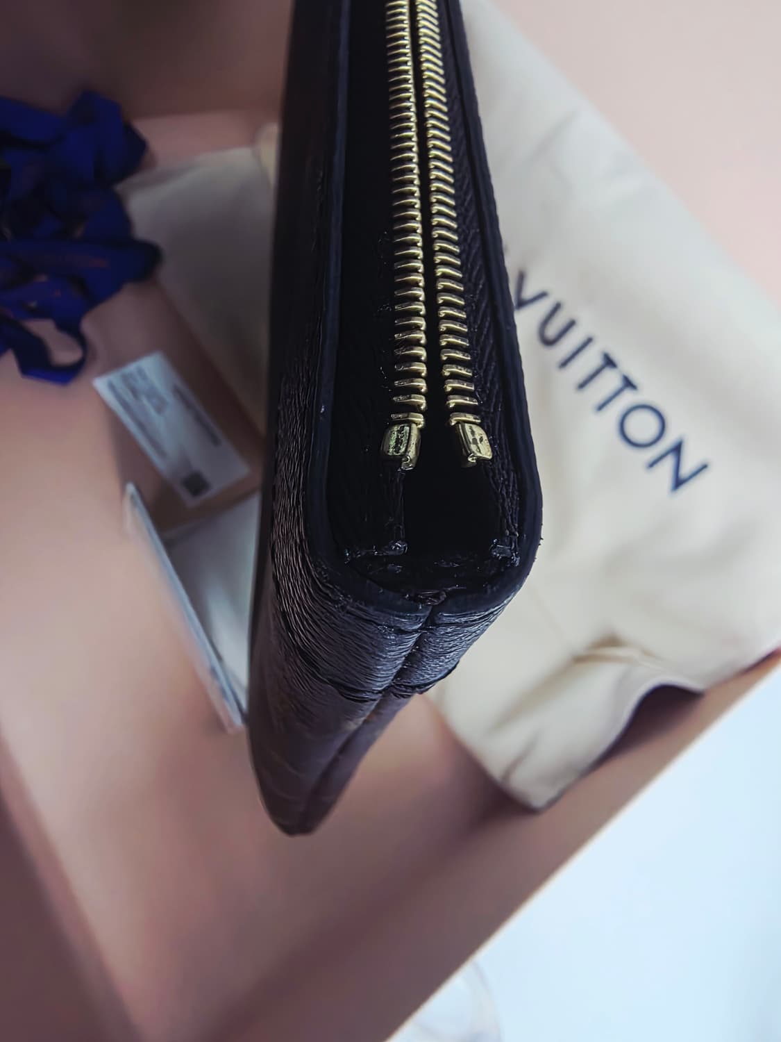 루이비통 모노그램 데일리 클러치 블랙&모노그램 상품이미지6