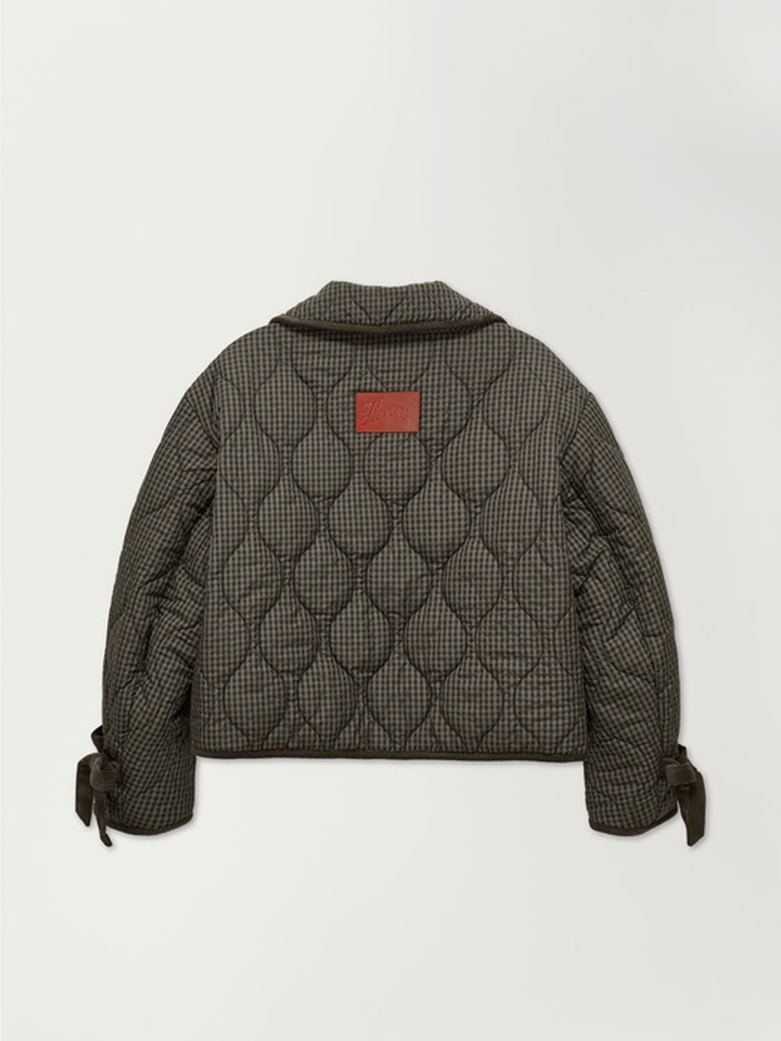 아멜리 퀼팅 푸퍼 자켓_브라운 상품이미지4