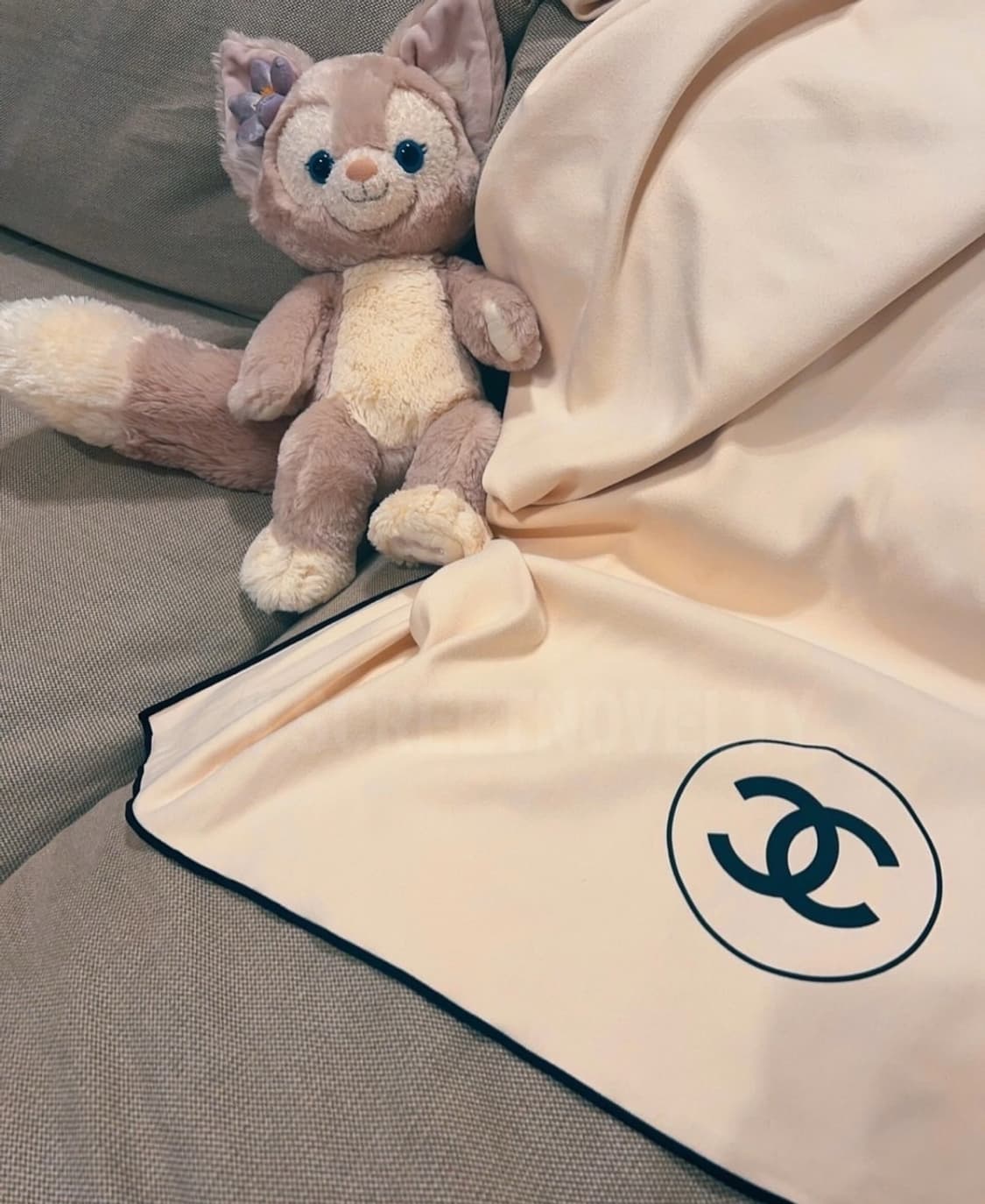 샤넬뷰티 겨울 기프트 블랭킷 무릎담요 여행담요 상품이미지7