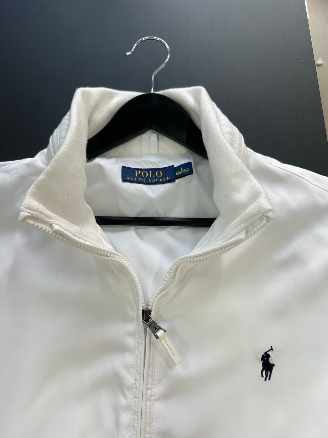 폴로랄프로렌 화이트 폴리쉘 패리자켓 상품이미지6